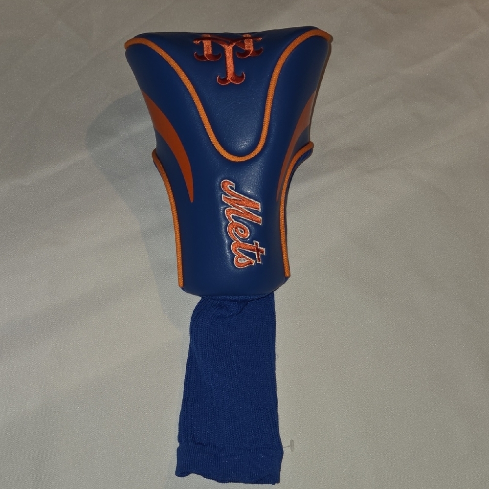 Source Unknown Blue and Orange Golf Club Cover